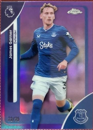 James Garner [Purple Refractor] #86