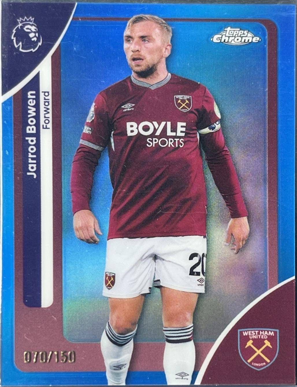 Jarrod Bowen [Blue Refractor] #182
