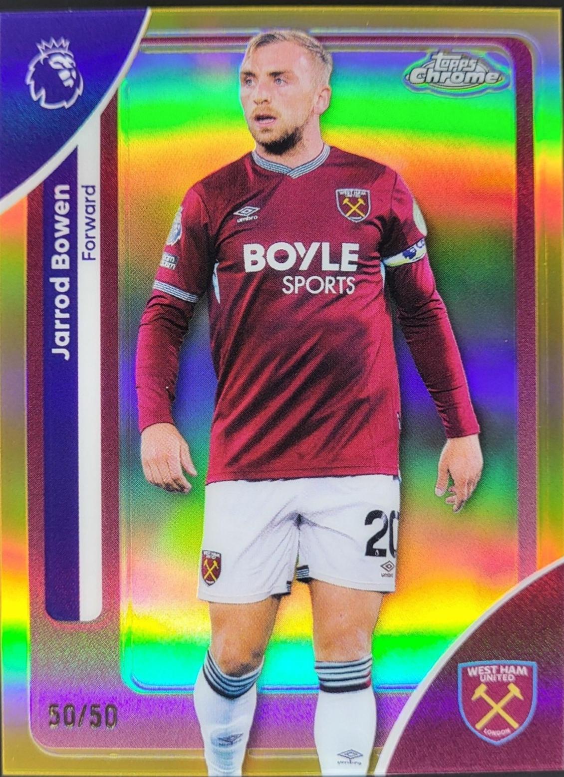 Jarrod Bowen [Gold Refractor] #182