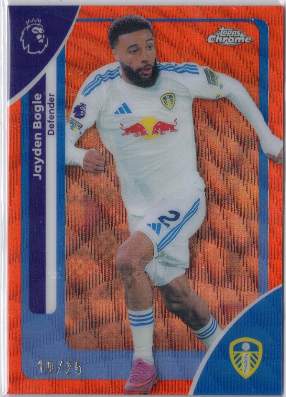 Jayden Bogle [Orange Wave Refractor] #108