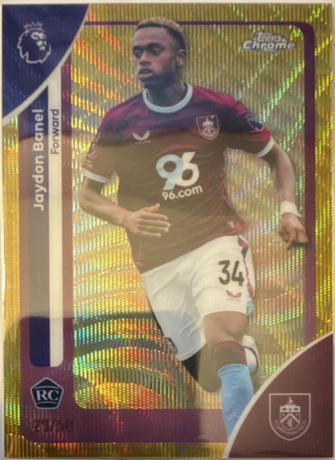 Jaydon Banel [Gold Wave Refractor] #55