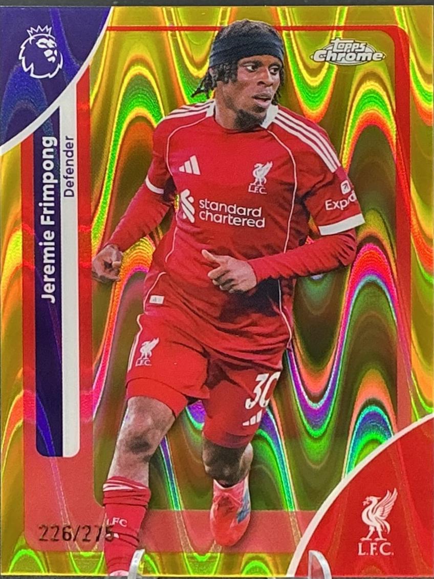 Jeremie Frimpong [Yellow Refractor] #114