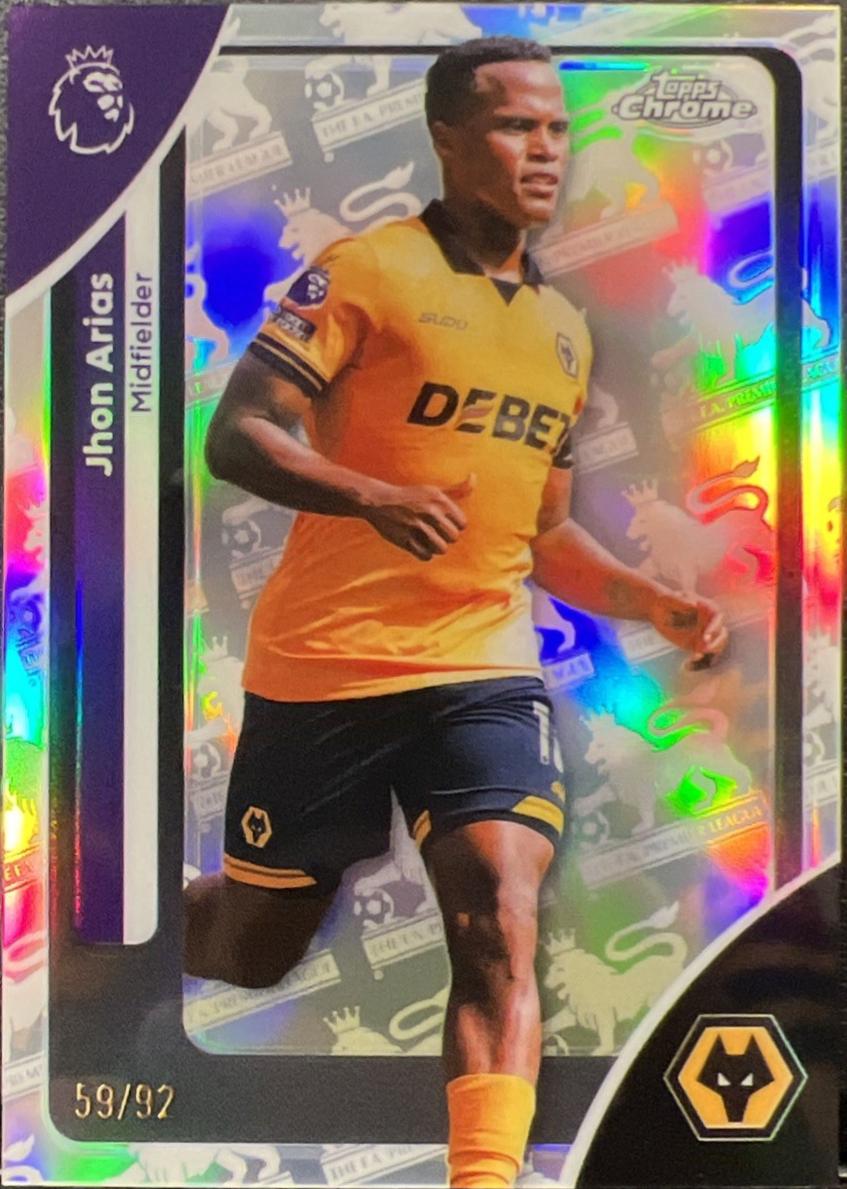 Jhon Arias [Premier League Retrofractor] #195