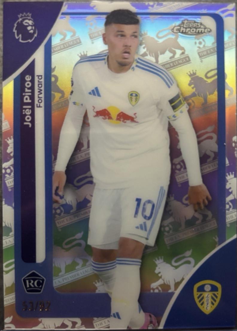 Joel Piroe [Premier League Retrofractor] #109