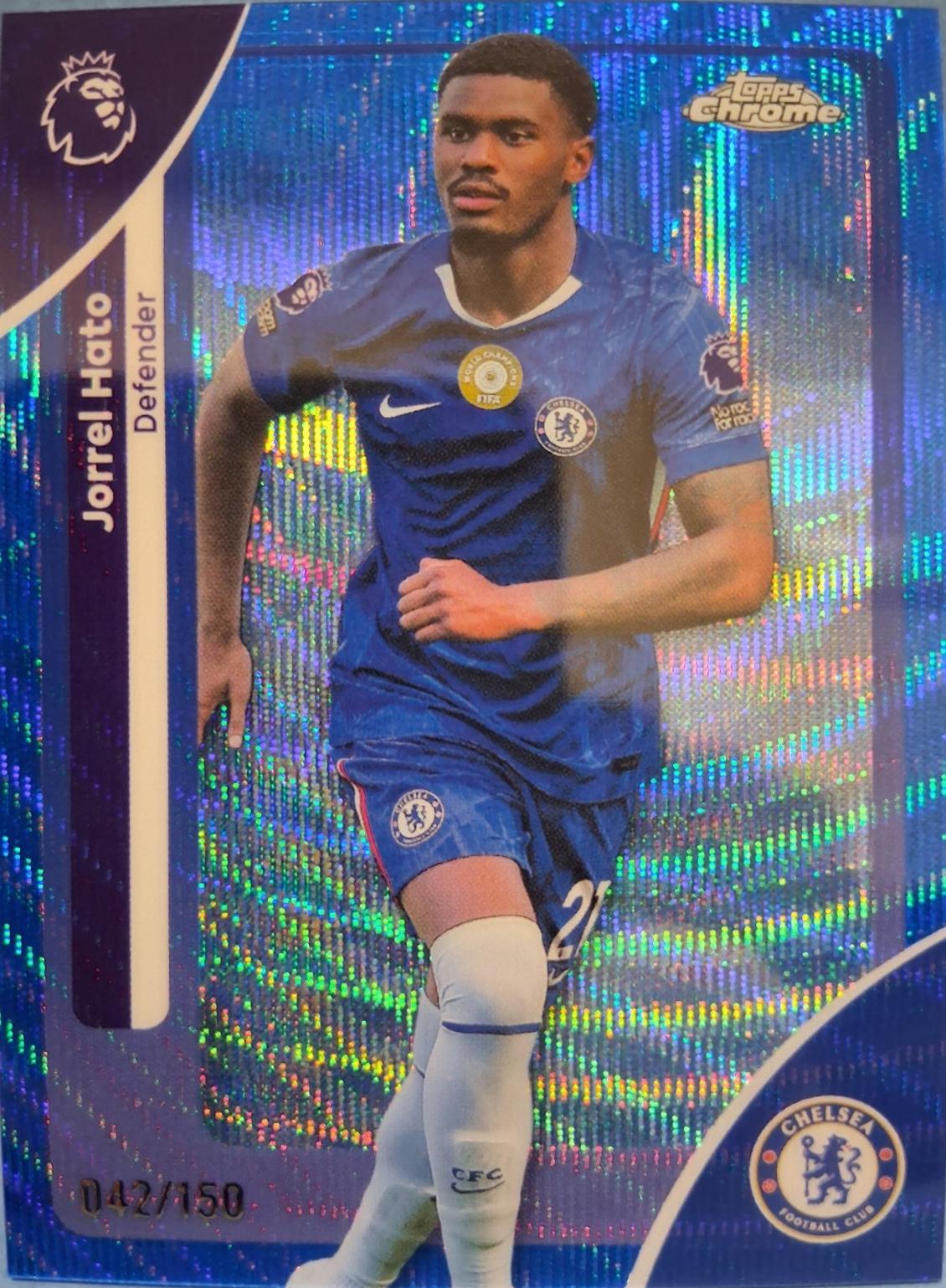 Jorrel Hato [Blue Wave Refractor] #65