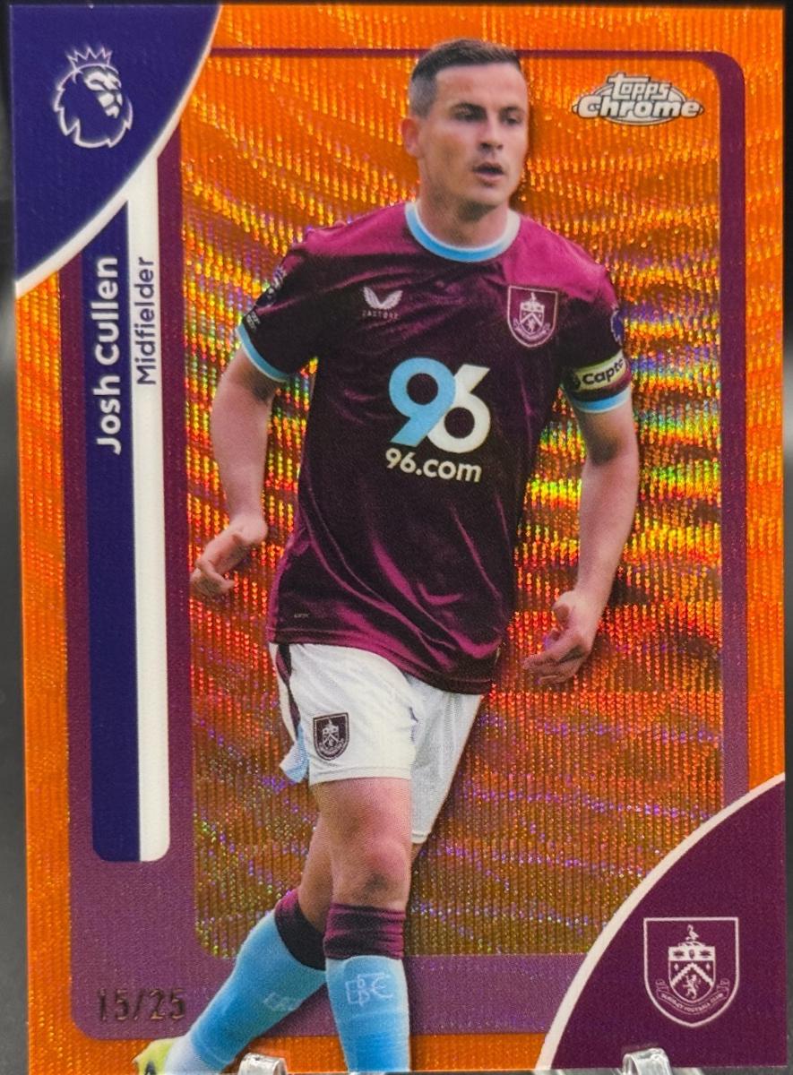 Josh Cullen [Orange Wave Refractor] #56