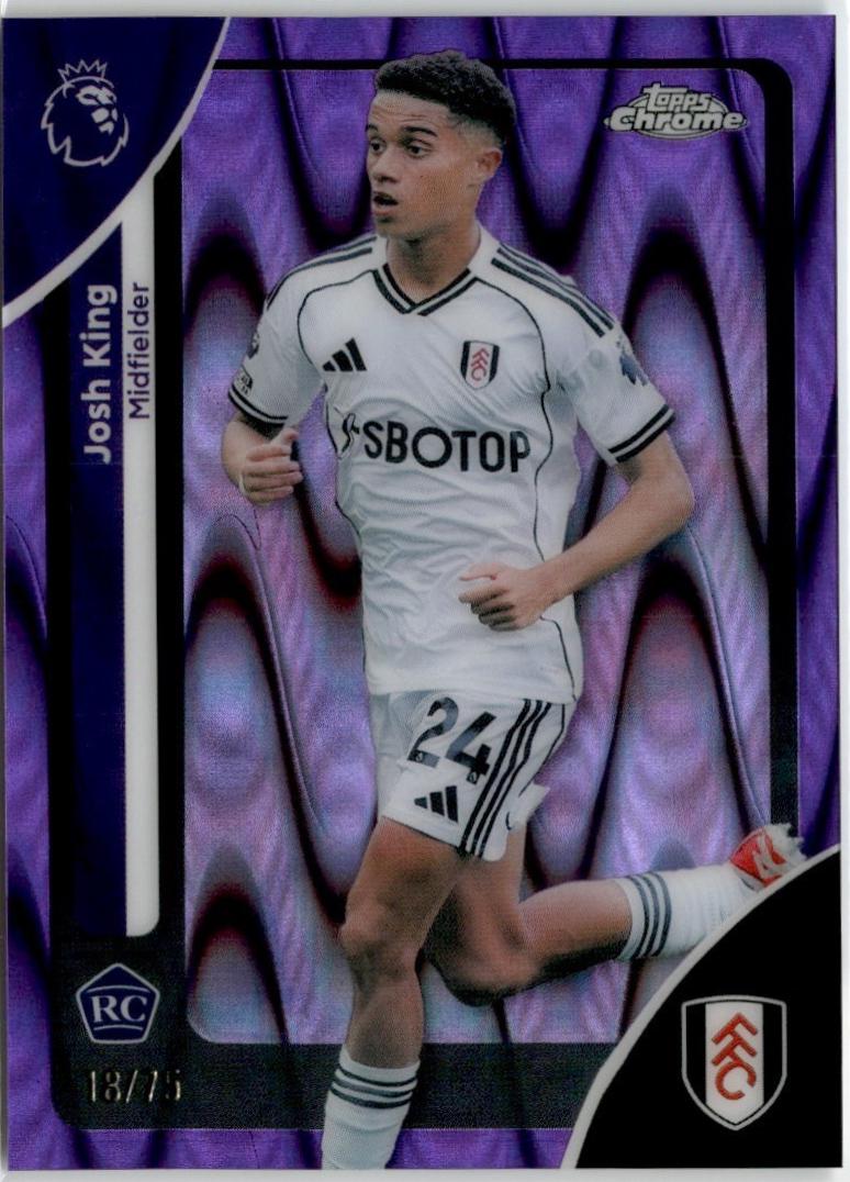 Josh King [Purple RayWave Refractor] #91