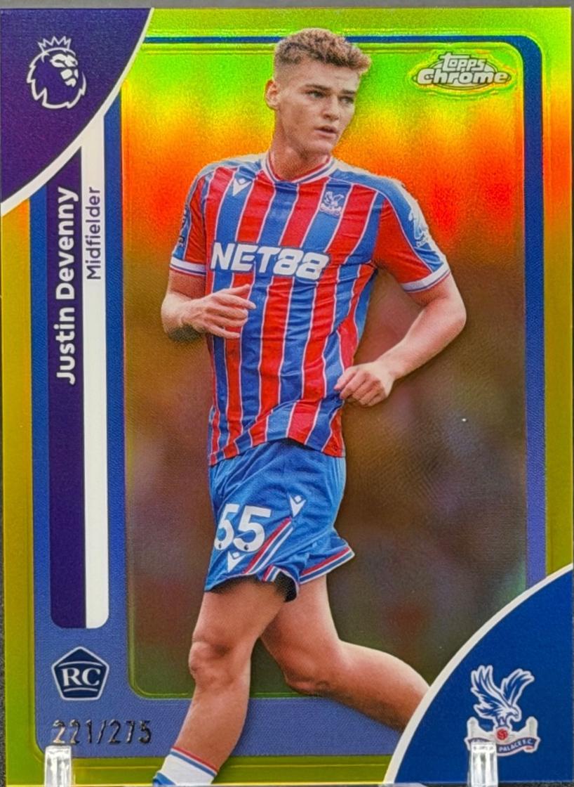 Justin Devenny [Yellow Refractor] #71