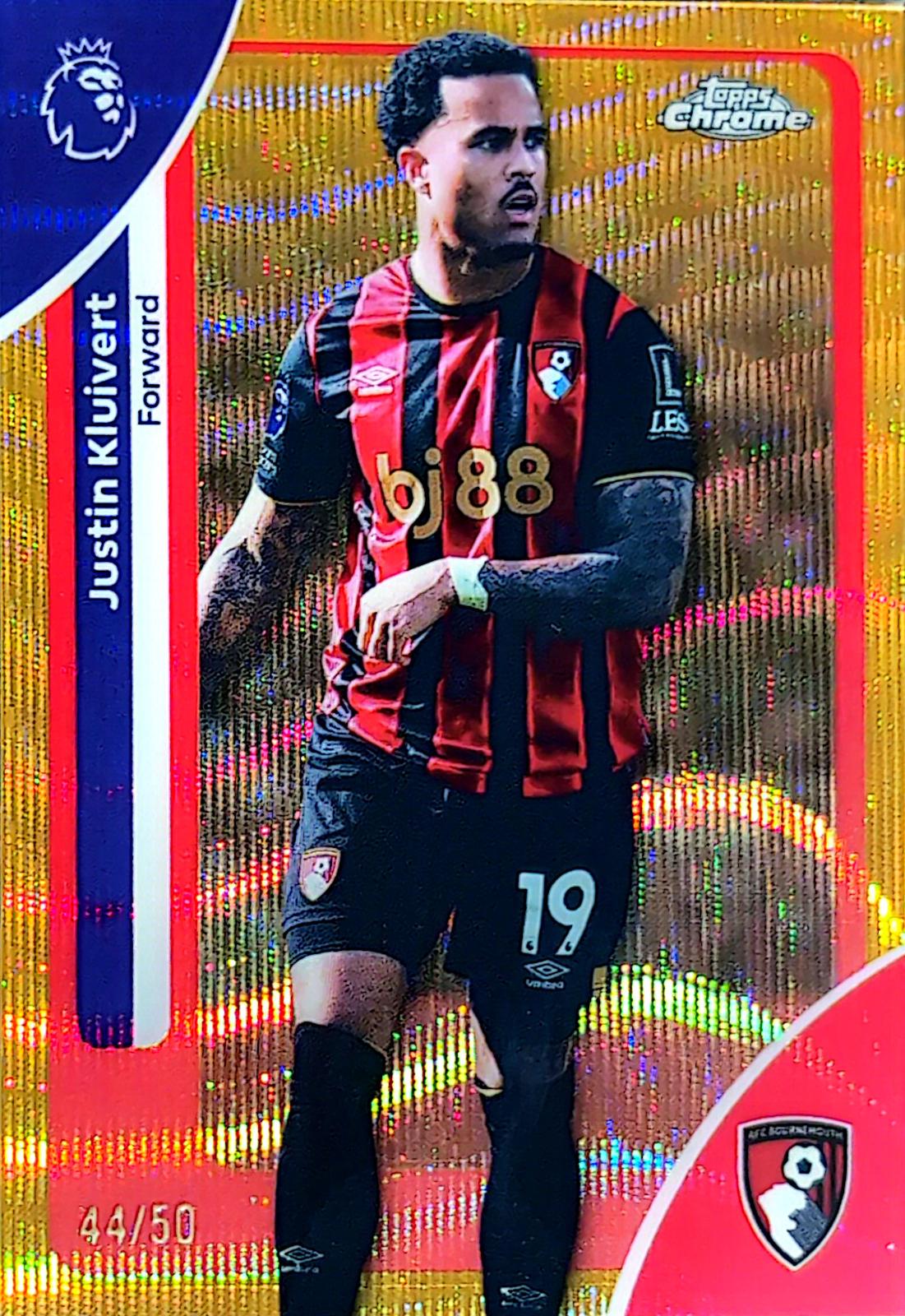 Justin Kluivert [Gold Wave Refractor] #1