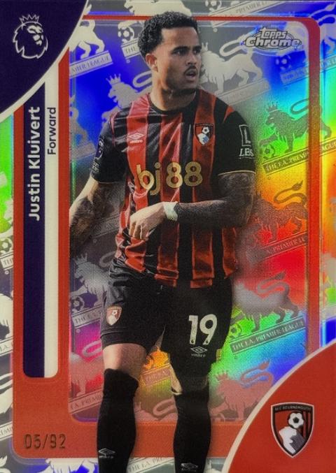 Justin Kluivert [Premier League Retrofractor] #1
