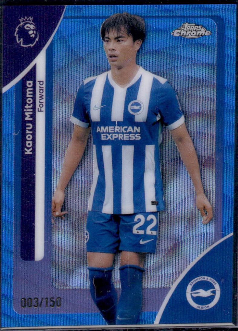 Kaoru Mitoma [Blue Wave Refractor] #45