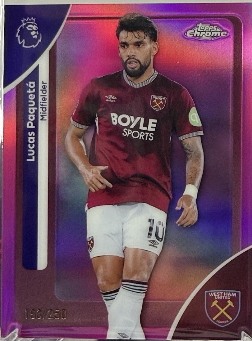 Lucas Paqueta [Pink Refractor] #187