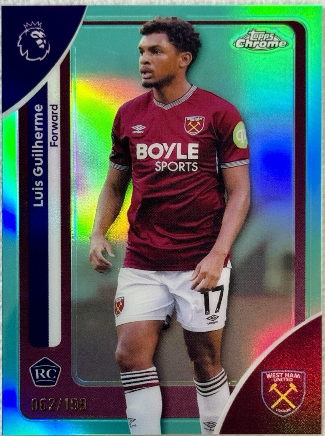 Luis Guilherme [Aqua Refractor] #185