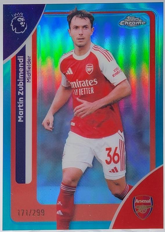 Martin Zubimendi [Teal Refractor] #18