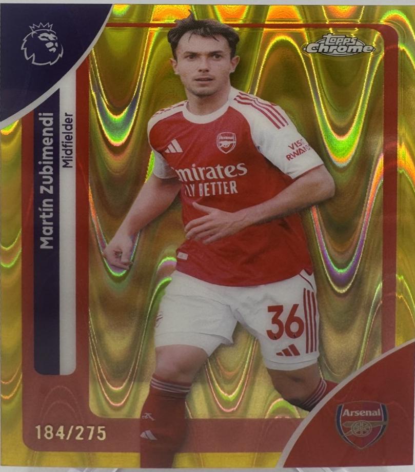 Martin Zubimendi [Yellow Refractor] #18