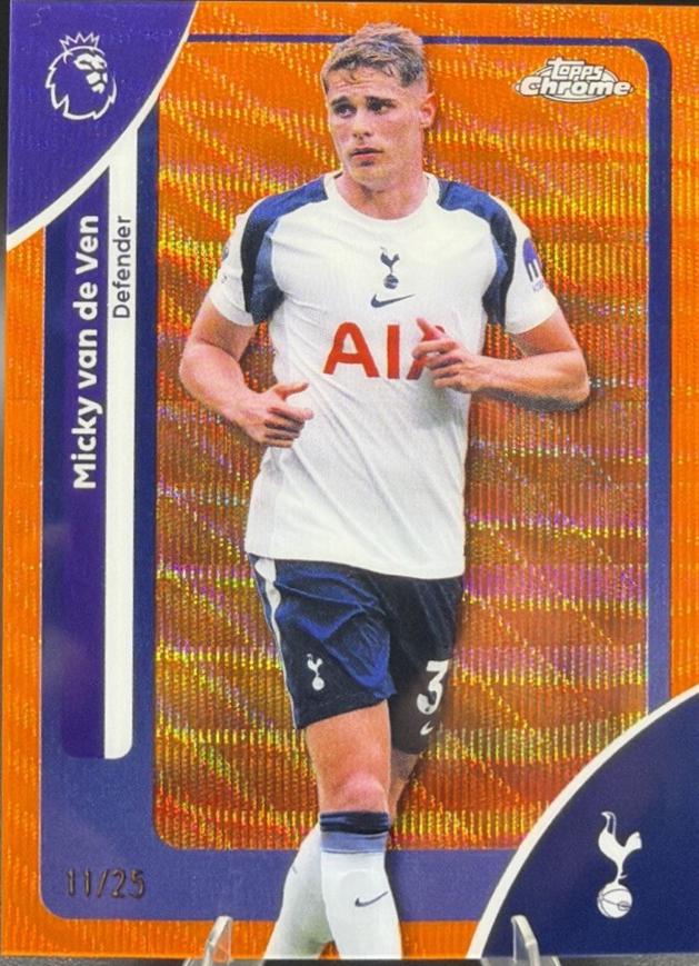 Micky van de Ven [Orange Wave Refractor] #174