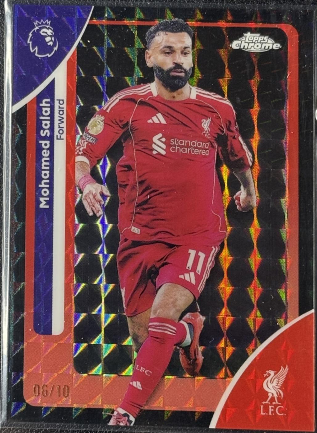 Mohamed Salah [Black Geometric] #118