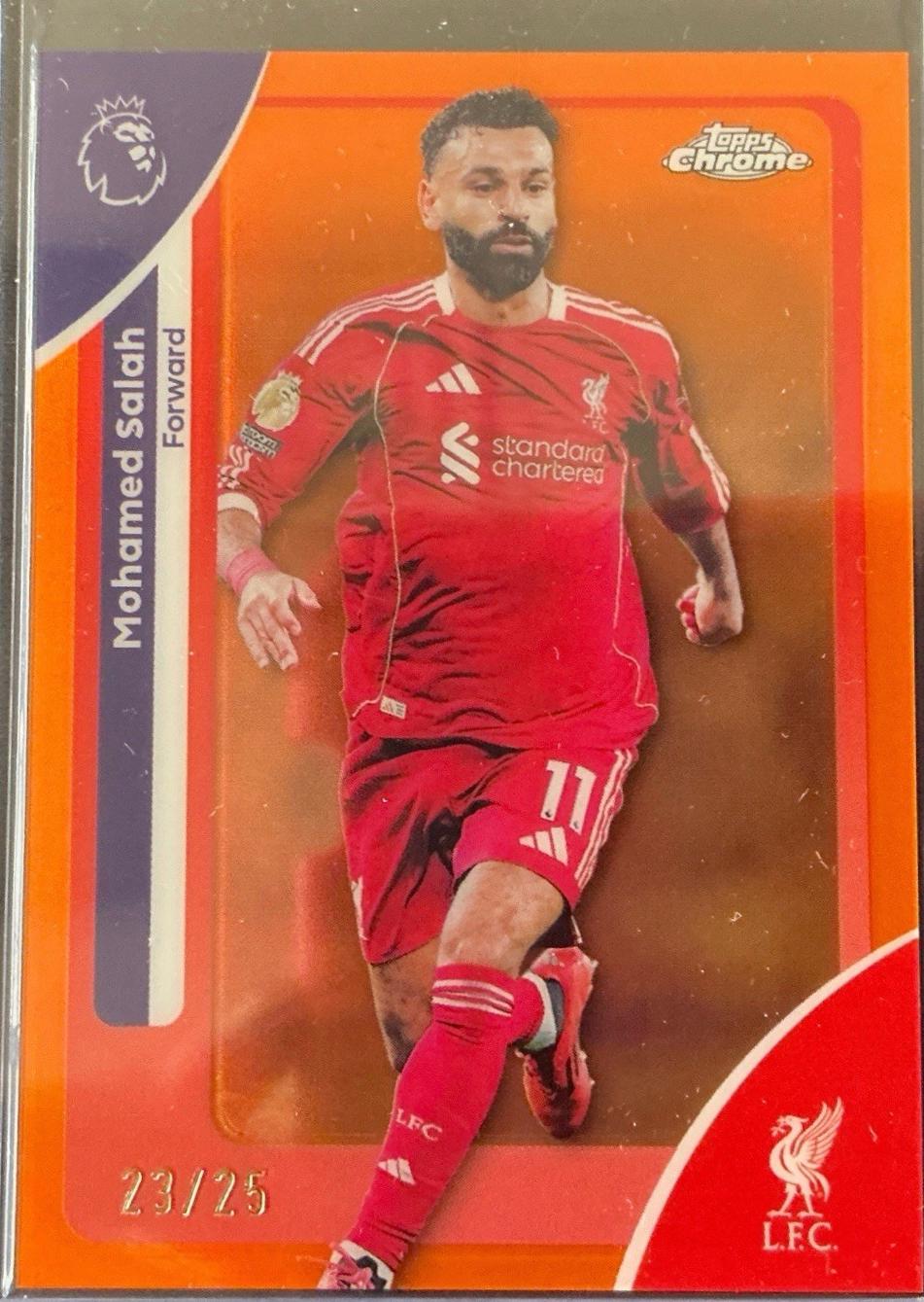Mohamed Salah [Orange Geometric] #118