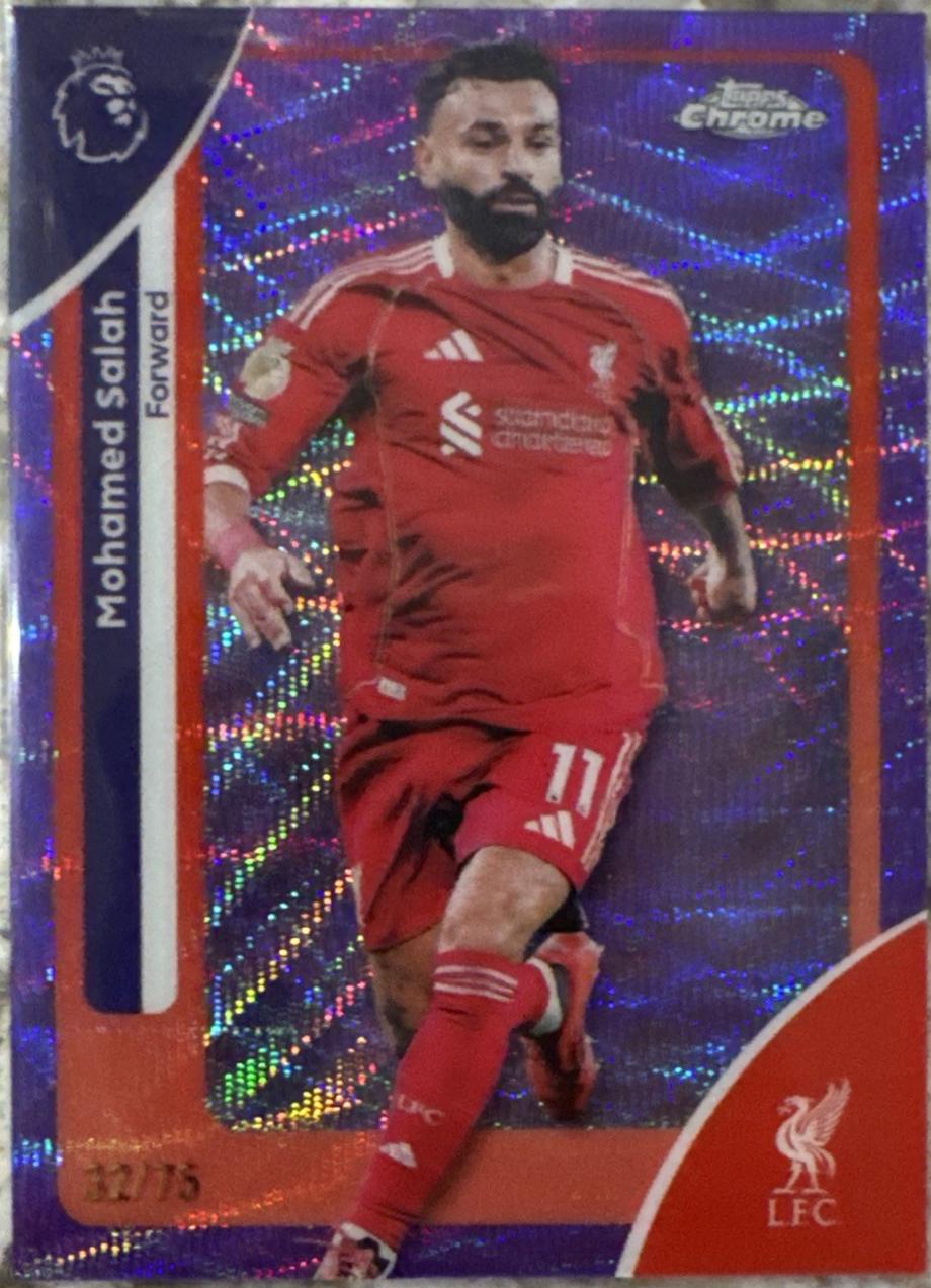 Mohamed Salah [Purple Refractor] #118