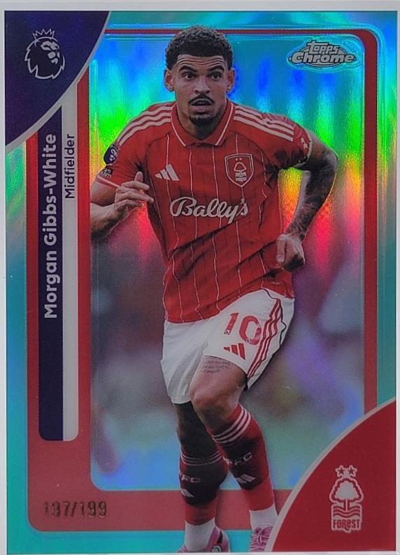 Morgan Gibbs-White [Aqua Refractor] #154