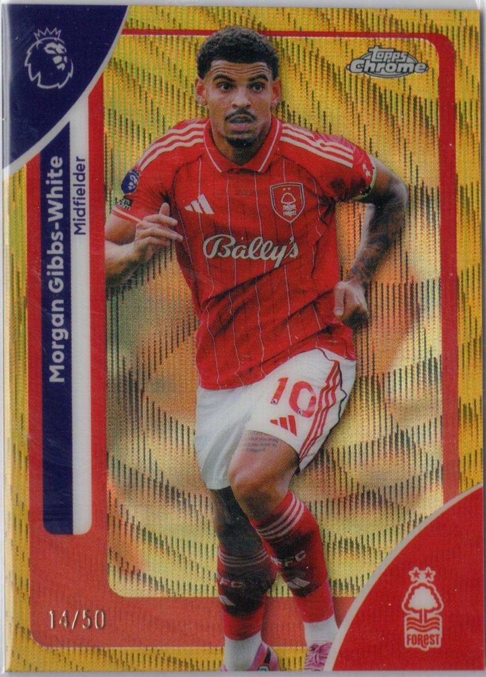 Morgan Gibbs-White [Gold Wave Refractor] #154
