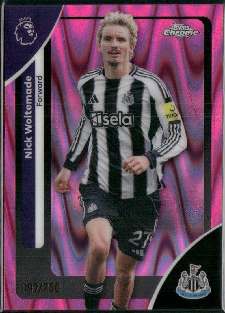 Nick Woltemade [Pink RayWave Refractor] #145