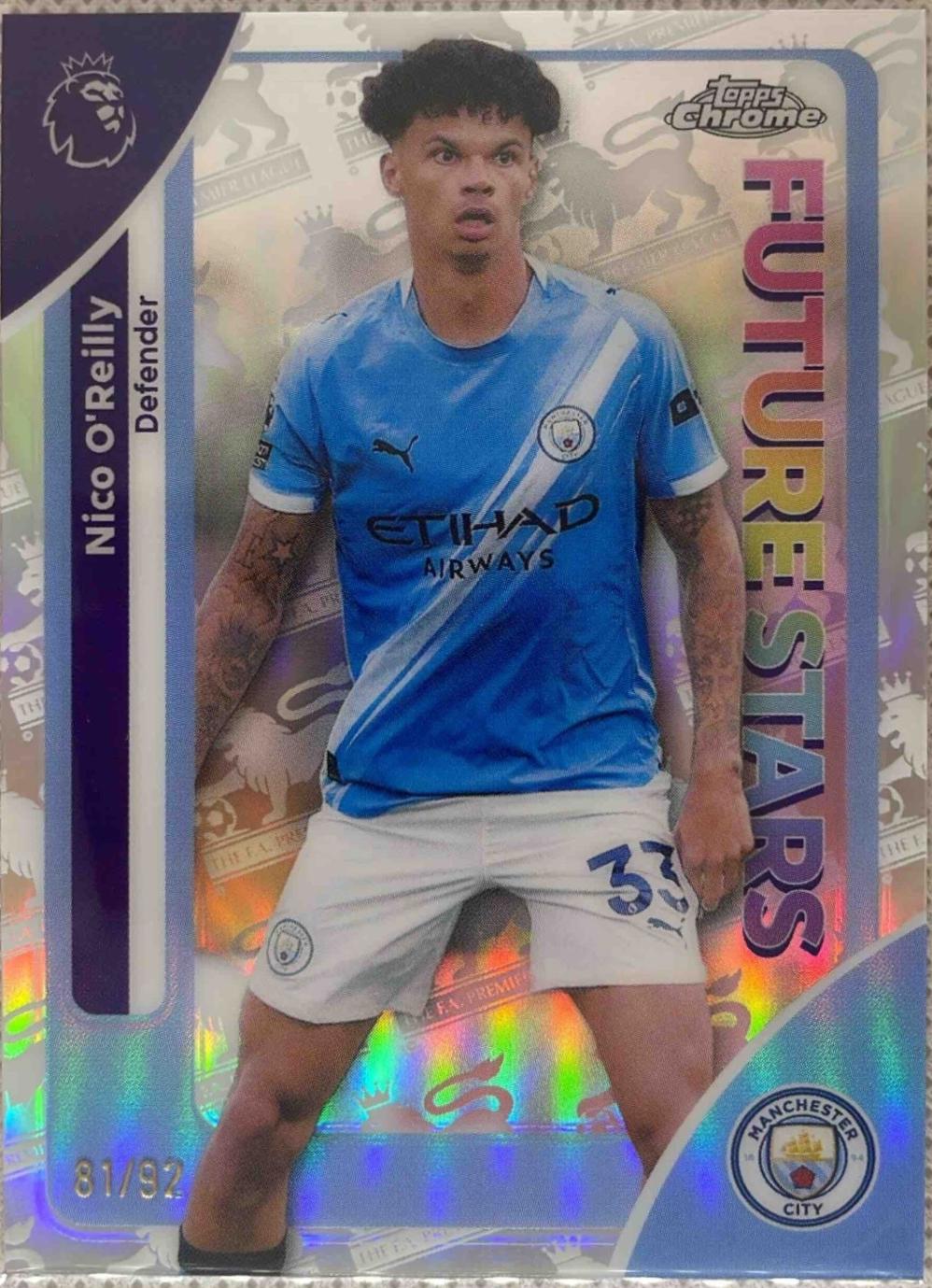 Nico O'Reilly [Premier League Retrofractor] #130