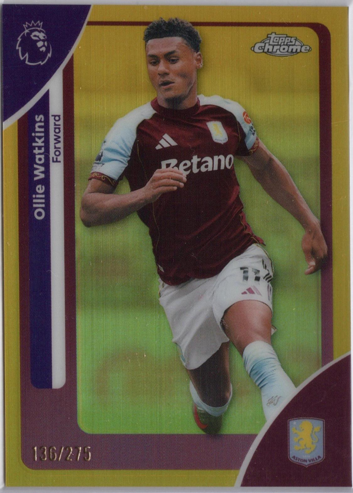 Ollie Watkins [Yellow Refractor] #23