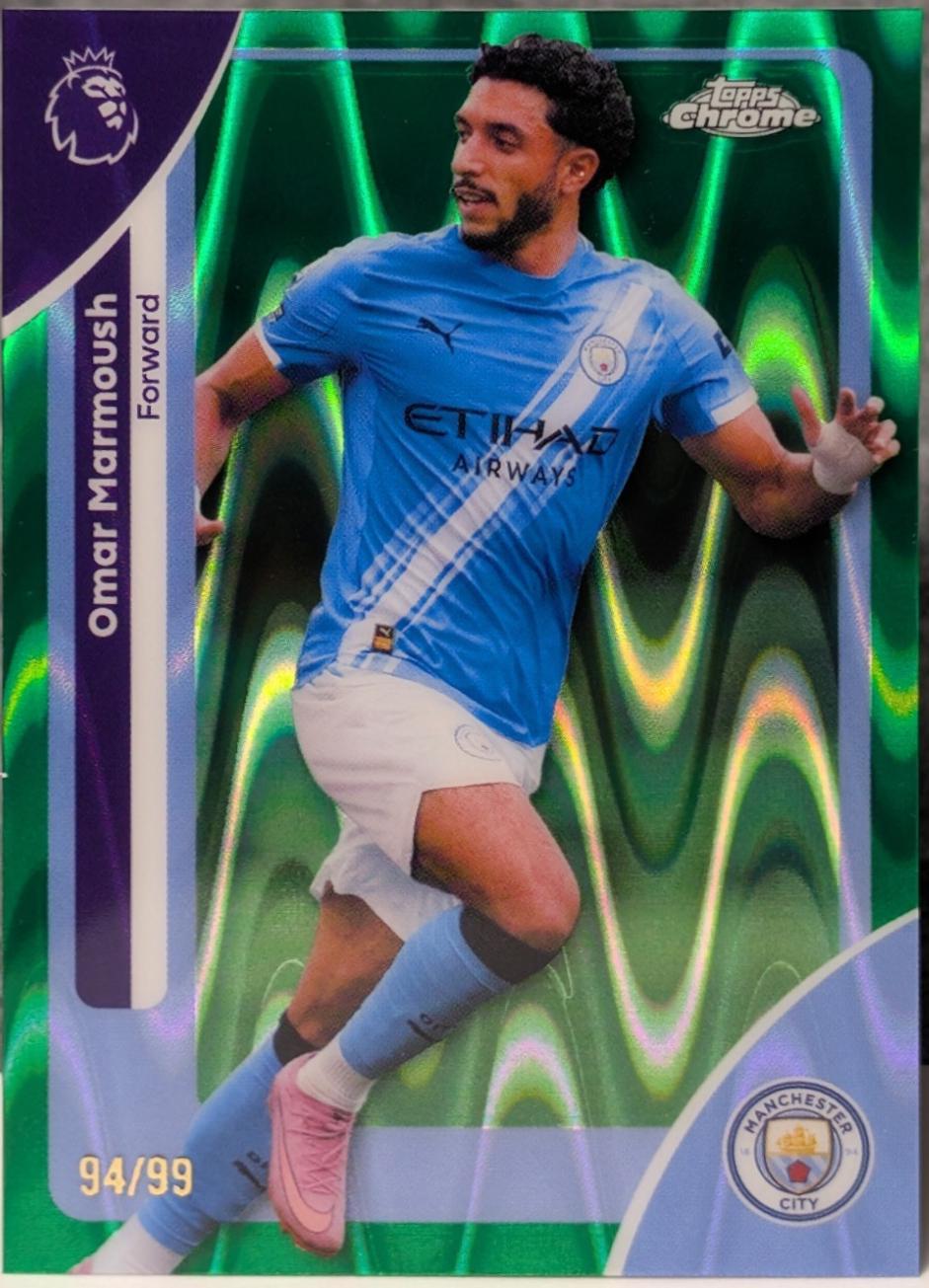 Omar Marmoush [Green Refractor] #121