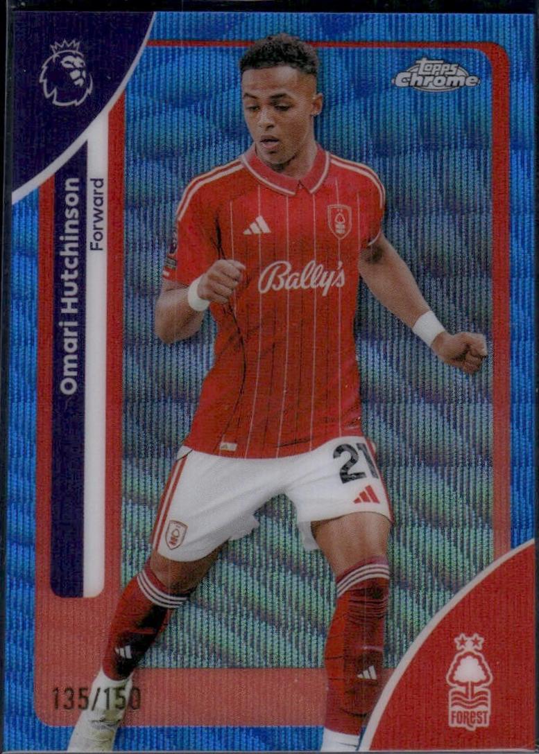 Omari Hutchinson [Blue Refractor] #160