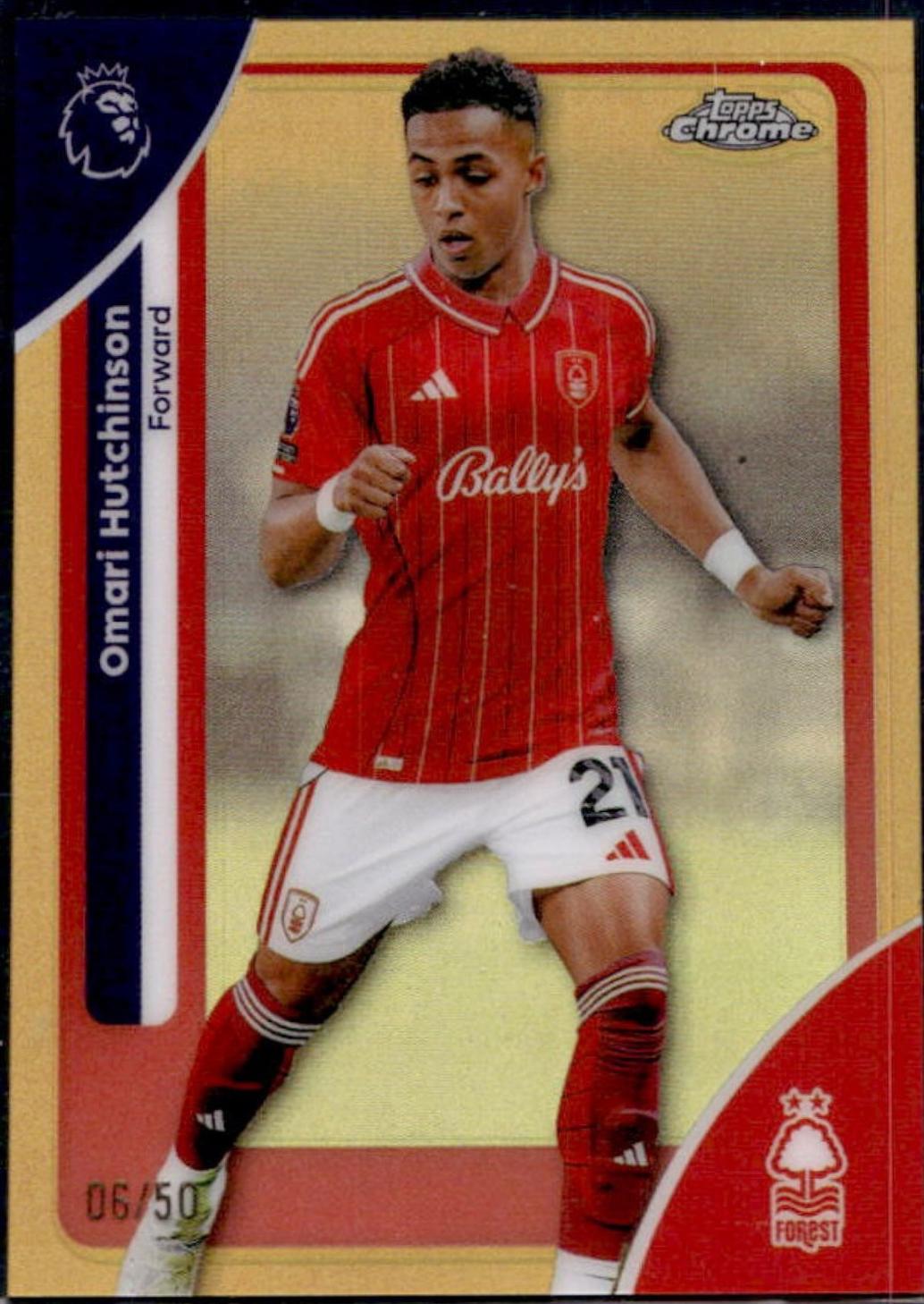 Omari Hutchinson [Gold Refractor] #160