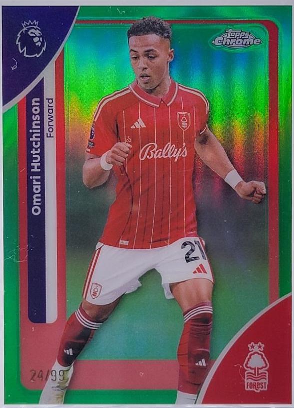 Omari Hutchinson [Green Refractor] #160