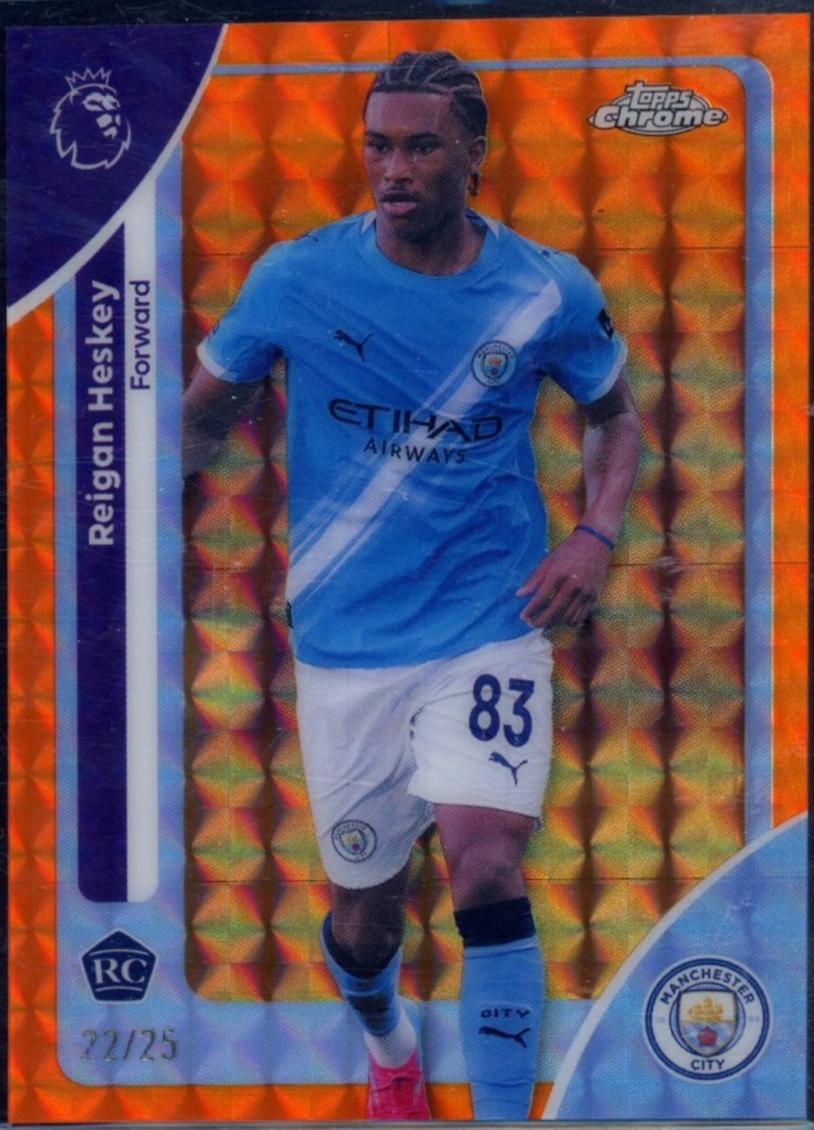 Reigan Heskey [Orange Geometric] #129