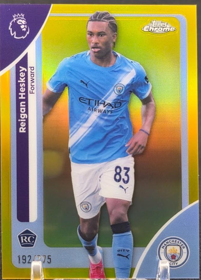 Reigan Heskey [Yellow Refractor] #129