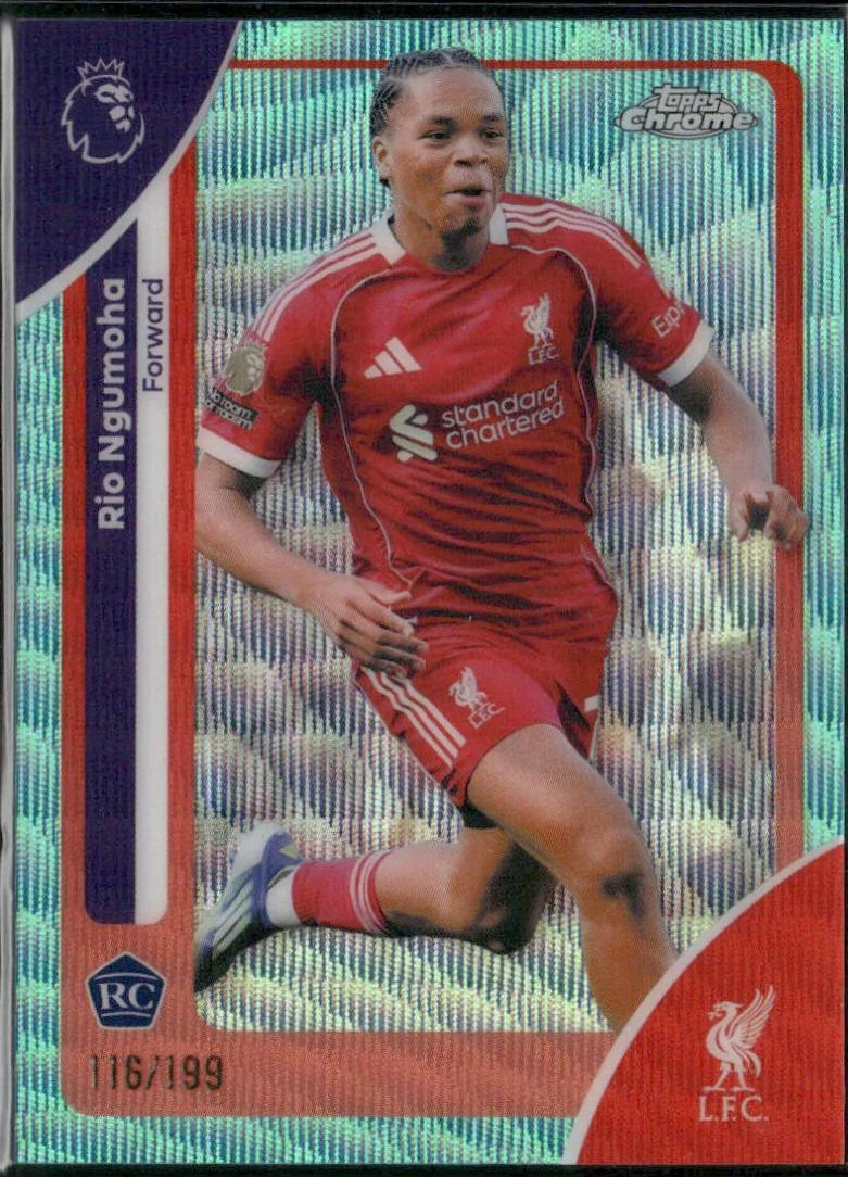 Rio Ngumoha [Aqua Wave Refractor] #112
