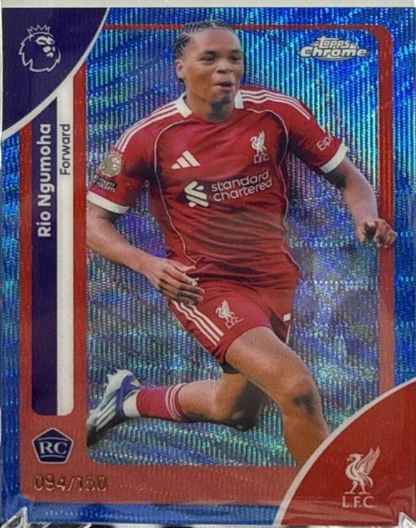 Rio Ngumoha [Blue Wave Refractor] #112