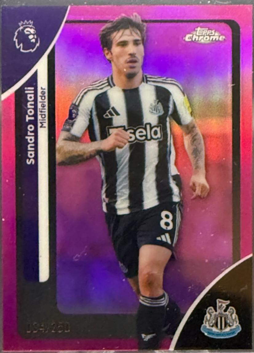 Sandro Tonali [Pink Refractor] #147