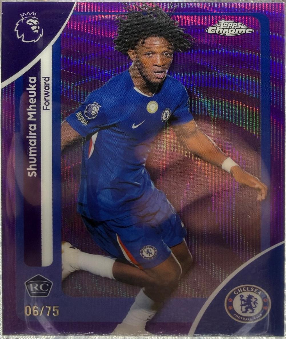 Shumaira Mheuka [Purple Wave Refractor] #64