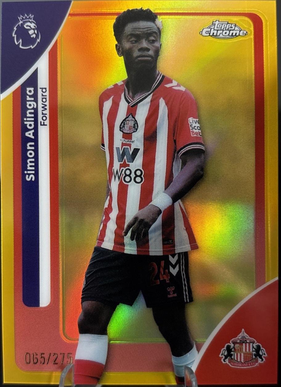 Simon Adingra [Yellow Refractor] #168