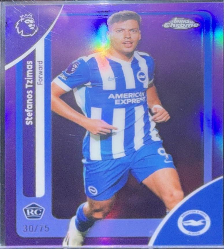 Stefanos Tzimas [Purple Refractor] #42