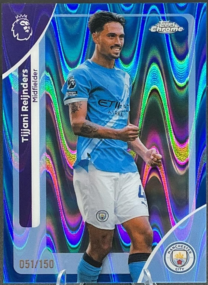 Tijjani Reijnders [Blue Refractor] #122