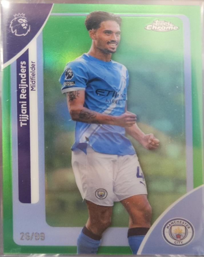 Tijjani Reijnders [Green Refractor] #122