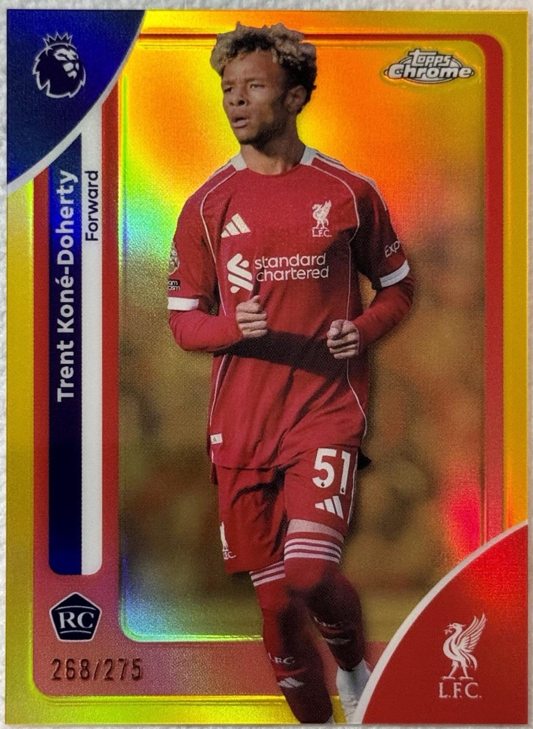 Trent Kone-Doherty [Yellow Refractor] #113