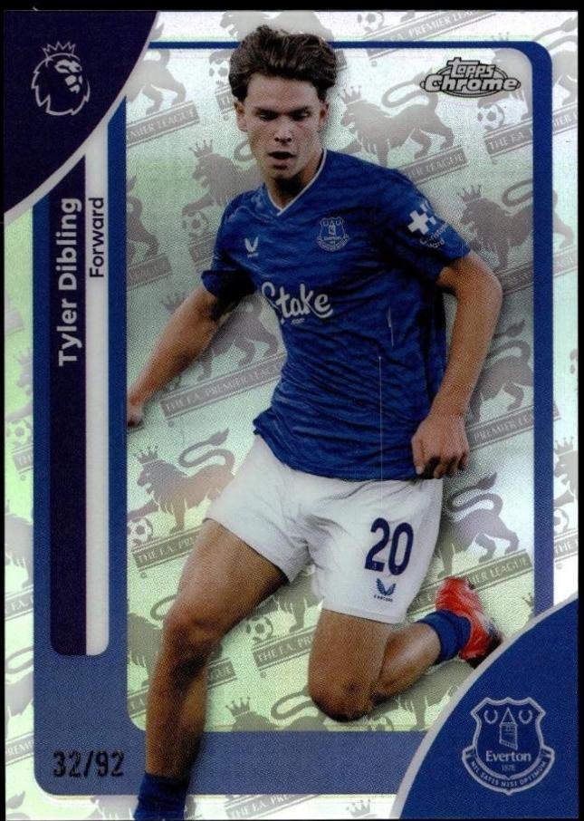 Tyler Dibling [Premier League Retrofractor] #88