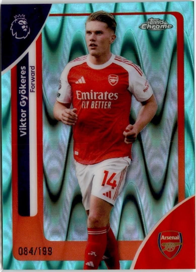Viktor Gyokeres [Aqua Refractor] #15