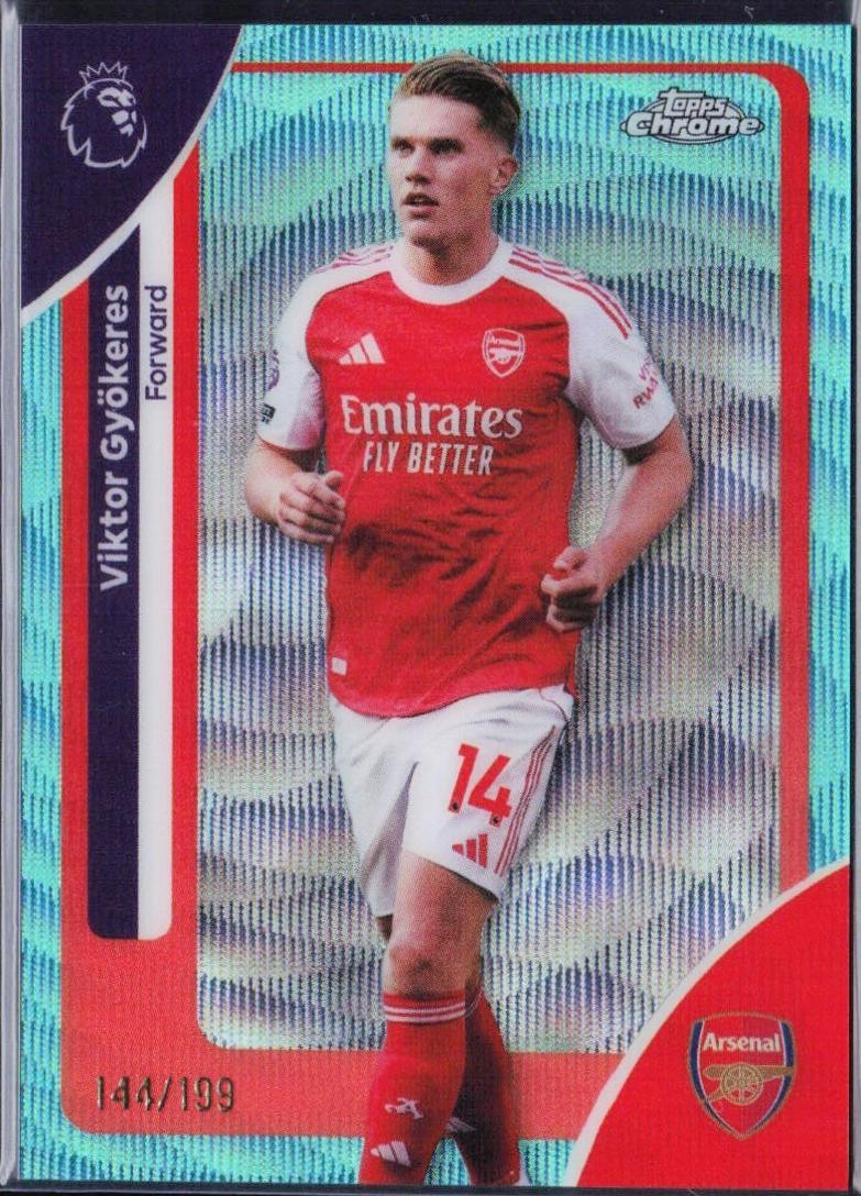 Viktor Gyokeres [Aqua Wave Refractor] #15