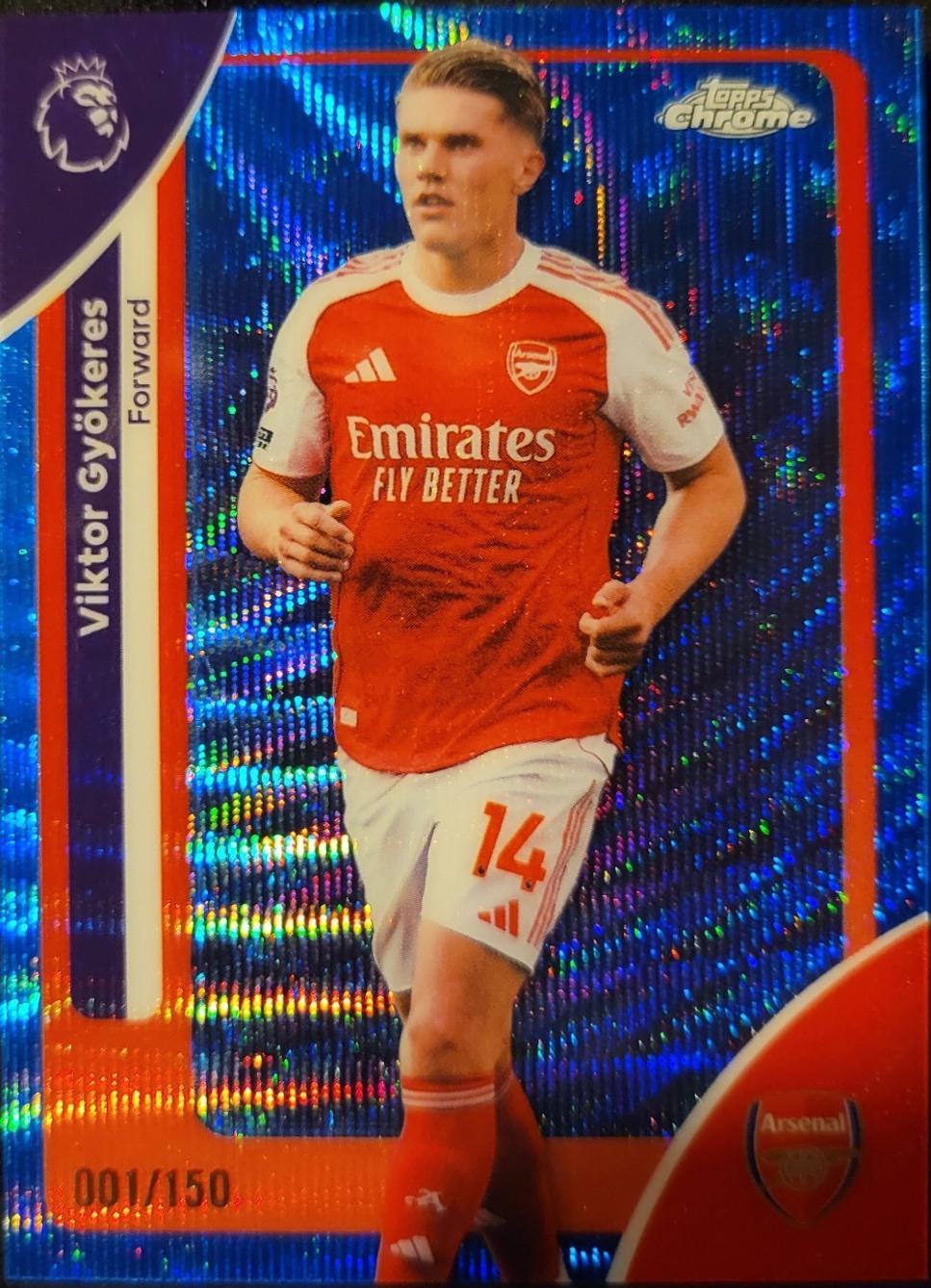 Viktor Gyokeres [Blue Wave Refractor] #15