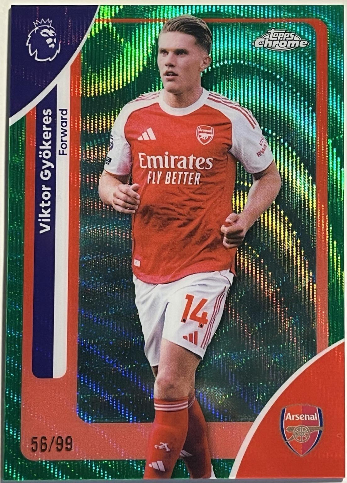 Viktor Gyokeres [Green Wave Refractor] #15