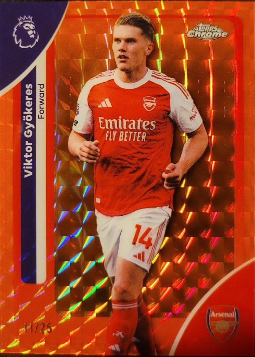 Viktor Gyokeres [Orange Geometric] #15