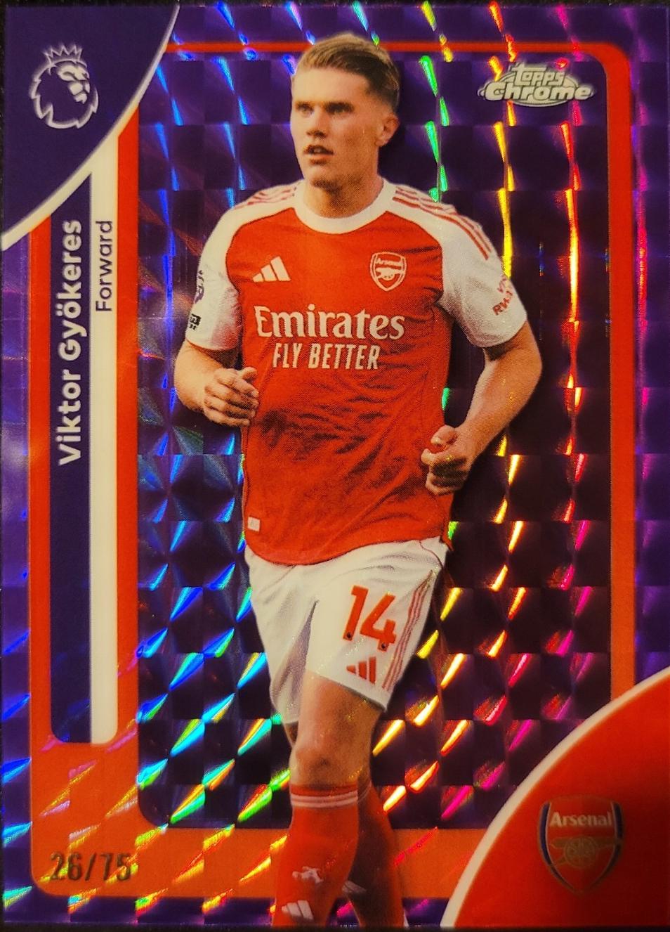 Viktor Gyokeres [Purple Geometric] #15